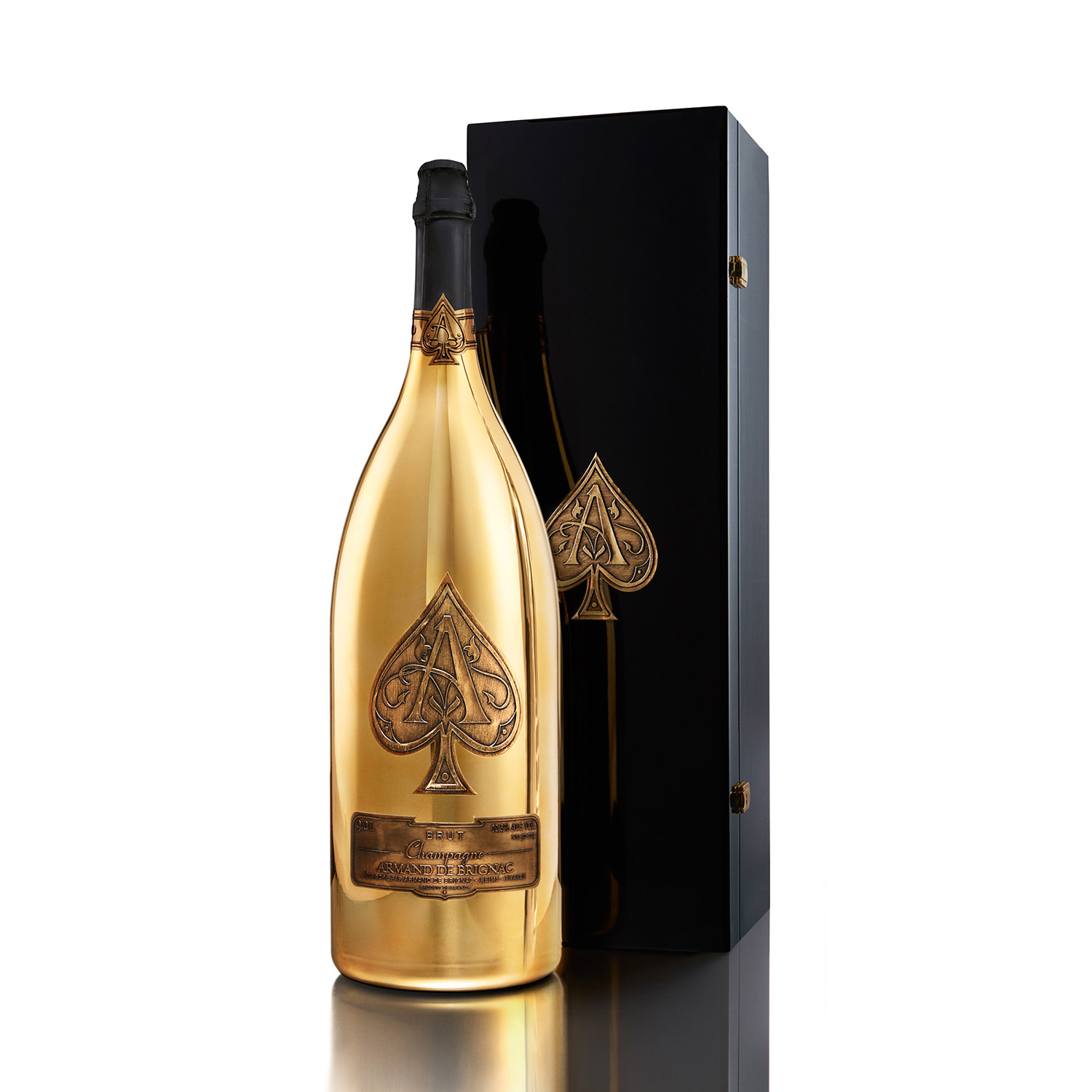 Buy & Send Armand de Brignac Brut Gold, NV, Salmanazar, 9L